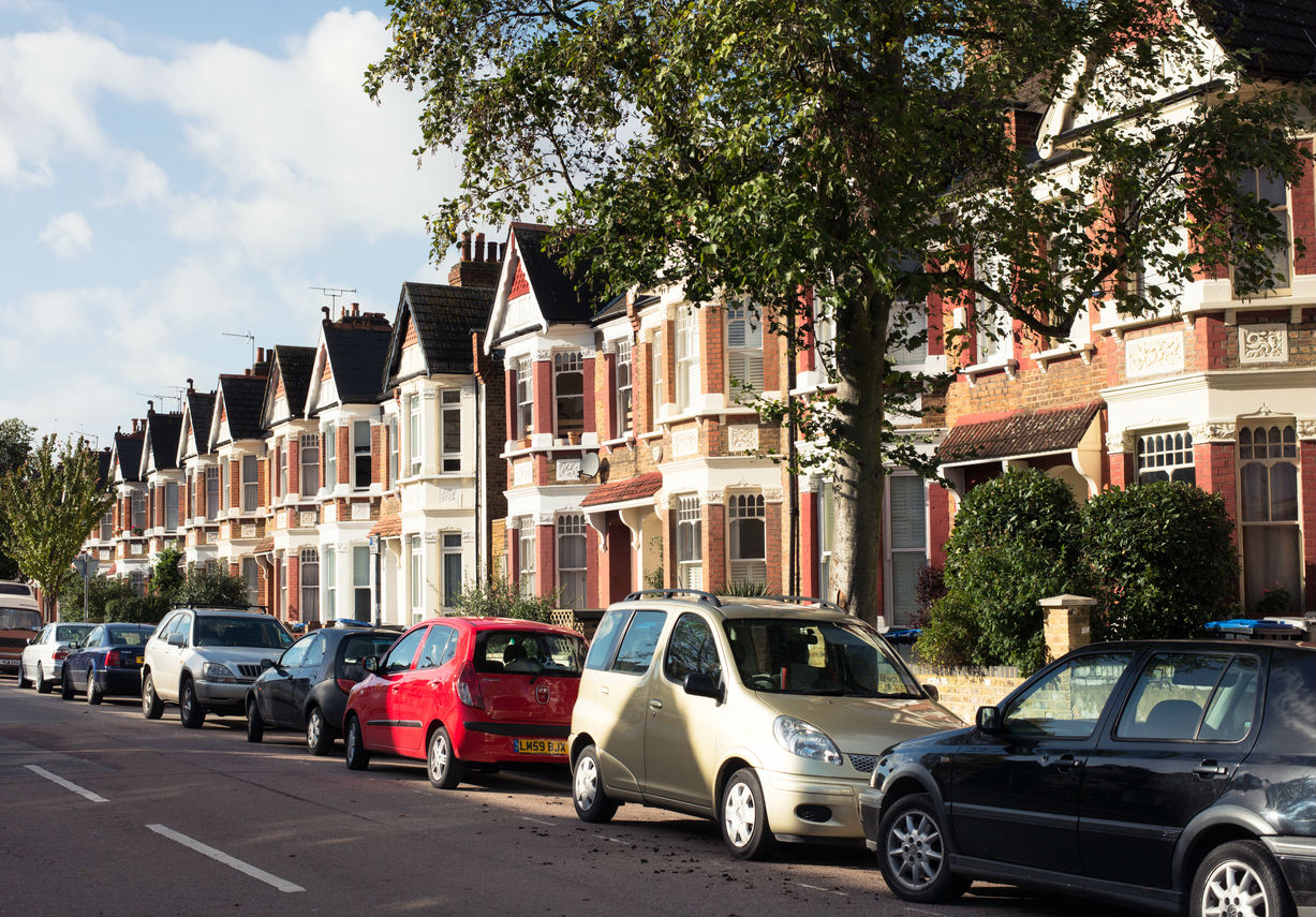 How much room is it advisable to give parked cars?